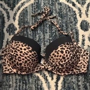 Victoria’s Secret Leopard Bikini Top
